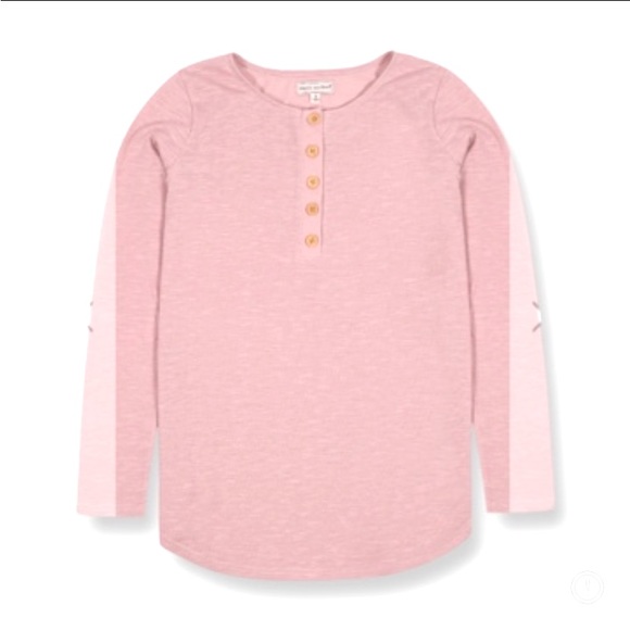 Simply Southern long sleeve 1/4 button down shirt 💚4/$25💚 - Picture 1 of 6